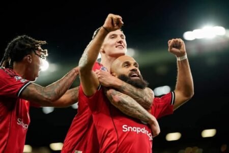 Mbeumo hits brace as Man United see off spirited Brighton Mbeumo hits brace as Man United see off spirited Brighton