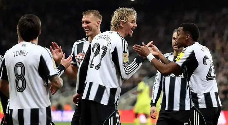 Newcastle see off Tottenham to reach EFL last eight Newcastle see off Tottenham to reach EFL last eight