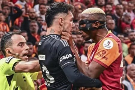 Osimhen gets fans support after neck-grabbing brawl
