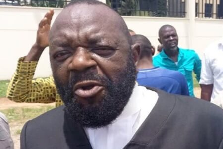Nnamdi Kanu's lawyer, Aloy Ejimakor, has stated that he is being detained in prison at the Kuje Prison, 24 hours after being arrested during the #FreeNnamdiKanu rally in Abuja.