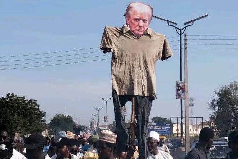 ‘No Christian genocide in Nigeria’: Anti-Trump protest hits Kano