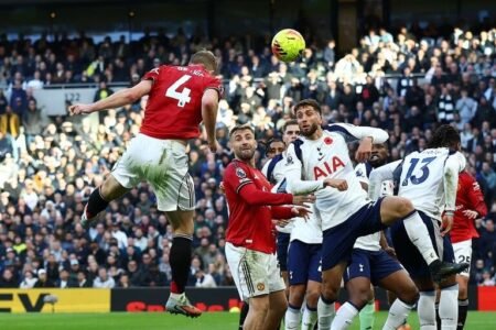 Man United snatch point at Tottenham with De Ligt’s last-gasp goal Man Utd rescue draw at Spurs with De Ligt’s last-gasp goal