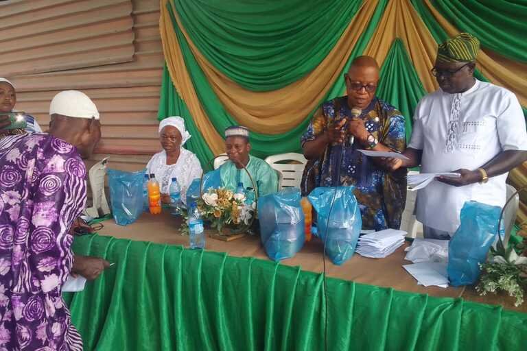 Olatunde Olusesi: Beneficiaries hail US-based don’s interest-free loan scheme in Abeokuta Olatunde Olusesi: Beneficiaries hail US-based don’s interest-free loan scheme in Abeokuta