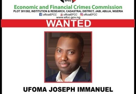 EFCC declares Ufoma Immanuel Chappal Energies CEO wanted over fraud allegations