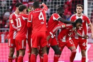 Bayern Munich trash St Pauli 3-1 after Arsenal defeat Bayern Munich trash St Pauli 3-1 after Arsenal defeat