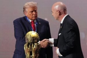 Trump wins inaugural FIFA Peace Prize at 2026 World Cup draw