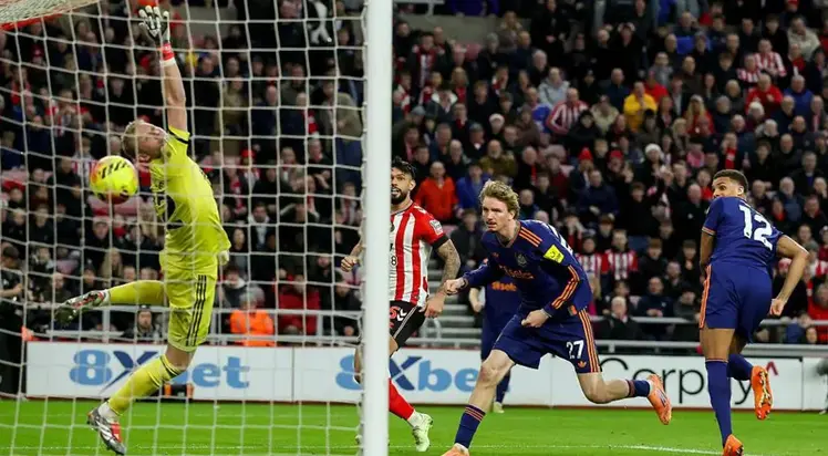 Woltemade scores own goal as Sunderland down Newcastle Woltemade scores own goal as Sunderland down Newcastle