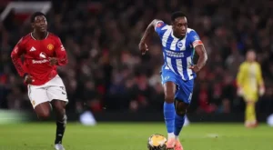 Welbeck scores as Brighton knock out Man United in FA Cup