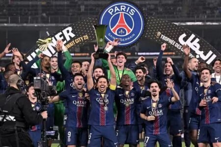 PSG win French Super Cup on penalties after late Marseille scare PSG win French Super Cup on penalties after late Marseille scare