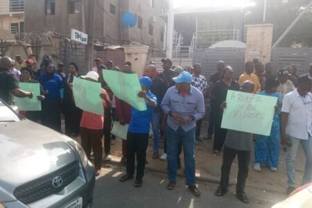 How Wike escaped angry FCTA workers amid protests over unpaid entitlements