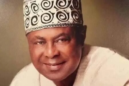 Otunba Adekunle Ojora, the Olori Omo Oba of Lagos,