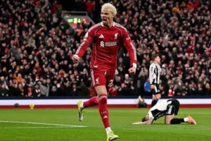 Ekitike scores twice as Liverpool beat Newcastle 4-1
