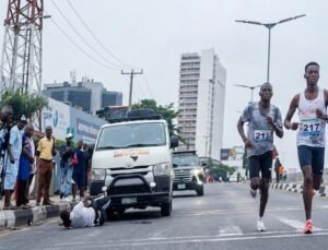 Ambulance hits woman near finish line at Lagos City Marathon