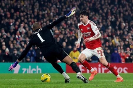Arsenal edge Chelsea to reach Carabao Cup final with late Havertz goal