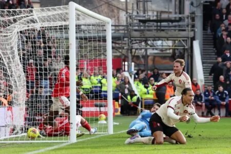 Mac Allister frantic finish seals Liverpool win over Nottingham 