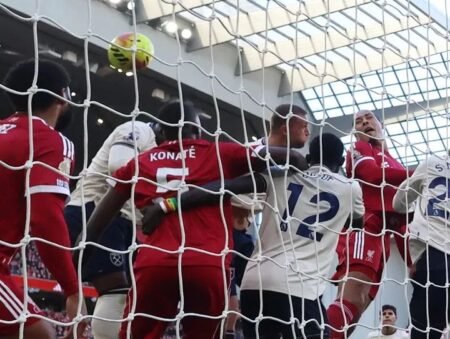 Liverpool put five past West Ham to go fifth