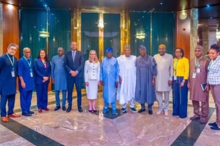 Tinubu receives high-level World Bank delegation at Aso Rock