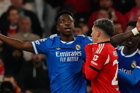 UEFA suspends Prestianni over racist abuse against Vinicius