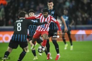 Club Brugge netted a thrilling late equalizer while battling back twice against Atletico Madrid, leaving their Champions League knockout phase play-off tie finely balanced.