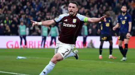 Aston Villa beat Lille to set up Bologna quarter final