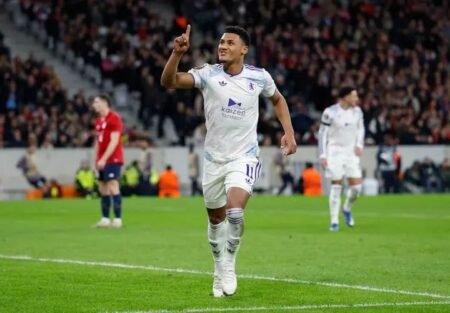 Aston Villa edge Lille as Roma, Bologna draw in Europa League