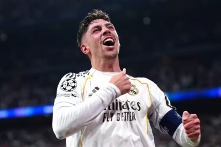 Valverde scores hat trick as Real Madrid drowns Man City 3-0