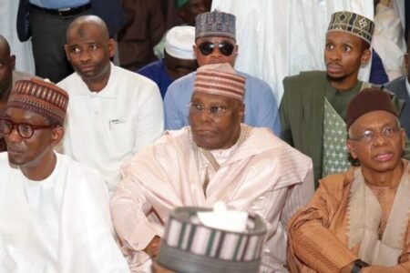 Atiku, Obi, Ribadu, others attend funeral prayers for El-Rufai’s mother