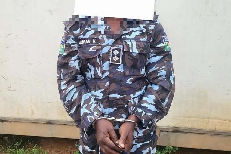 Police officer Usman Nuhu killed restrained suspect Mene Ogidi in Effurun Delta viral video