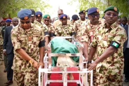 Army buries Braimah, others killed in Borno attack