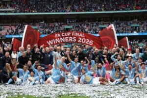 BREAKING: Man City beat Chelsea to win FA Cup for seventh time Manchester City FA Cup Final Winners 2026