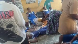 Students affected by chemical odour at the emergency ward of State Hospital Ijebu-Ode, Ogun