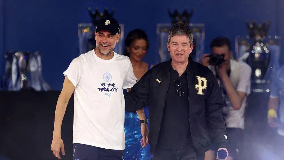 Guardiola receives emotional star-studded Man City farewell Guardiola receives emotional star-studded Man City farewell