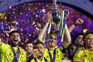 Ronaldo scores brace as Al Nassr Saudi Pro League title