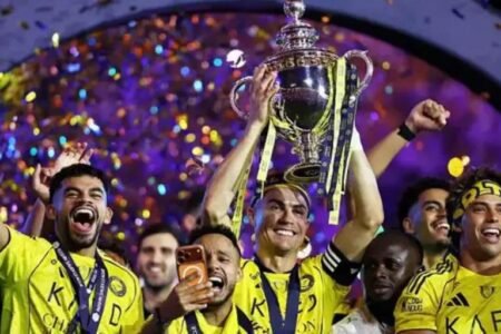 Ronaldo scores brace as Al Nassr Saudi Pro League title