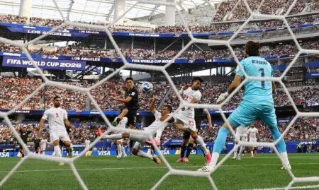 Iran fight back twice to hold New Zealand in four-goal thriller Iran draw 2-2 with New Zealand in politically charged World Cup clash in LA