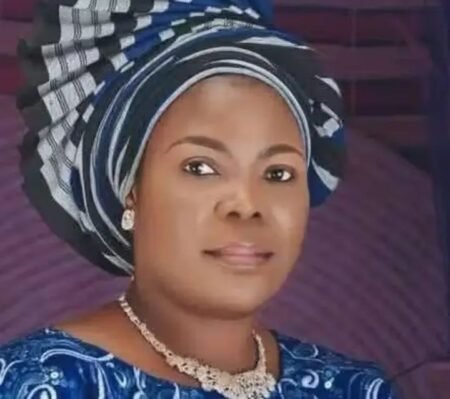 Grace Ogunleye, Vice Chairman of Ilejemeje LGA in Ekiti State, appearing in court over allegations of conspiracy and self-kidnapping.