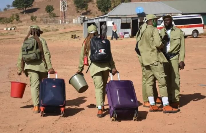 NYSC corps members during orientation as the Federal Government announces risk-based deployment reforms.