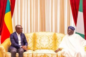 Tinubu meets new Béninoise president Wadagni