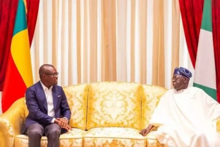Tinubu meets new Béninoise president Wadagni