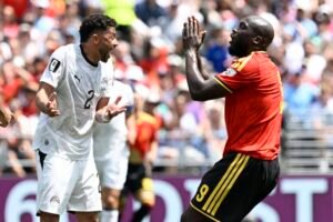 Belgium come from behind to draw Egypt in World Cup clash