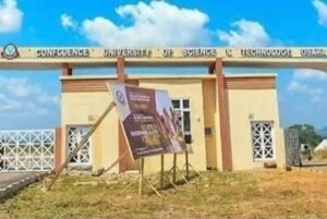Kogi varsity expels two students over ‘homosexuality’, others Main gate of Confluence University of Science and Technology (CUSTECH), Osara, where two students were expelled and four others rusticated over disciplinary offences.