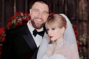 Taylor Swift, Travis Kelce wed in lavish New York 'royal wedding'