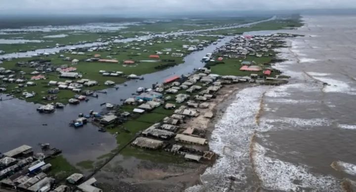 Ayetoro: How the Atlantic Ocean is swallowing Nigerian fishing community Ayetoro community in Ondo State threatened by coastal erosion as Atlantic waves destroy homes along the shoreline