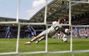 Brighton humiliate Aston Villa in stunning 4-0 win Brighton thrash 10-man Villa in opener