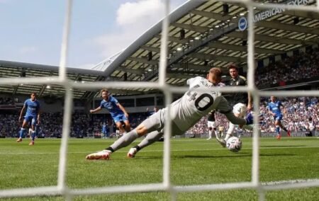 Brighton humiliate Aston Villa in stunning 4-0 win Brighton thrash 10-man Villa in opener