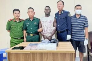 Vietnam arrest Izuchukwu Odionye with meth, heroin