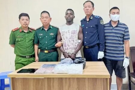 Vietnam arrest Izuchukwu Odionye with meth, heroin