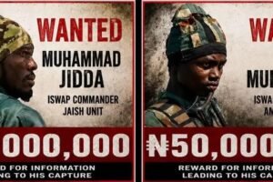 Army places N60m bounty on wanted ISWAP leaders