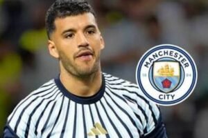 Manchester City has signed Argentina international goalkeeper Geronimo Rulli from Marseille for a two-year contract.