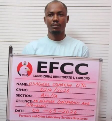 EFCC arraigns man over alleged N700m Ravenpay fraud